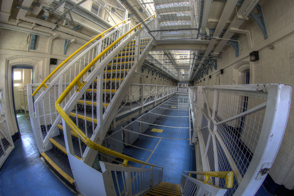 shrewsbury prison urbex urban exploration The Dana HM Prison Shrewsbury Category B/C prison George Riley hanging cell prison abandonded prison