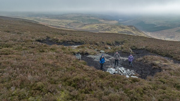 Meteor Wreckage in Meadow Clough - miscellaneous