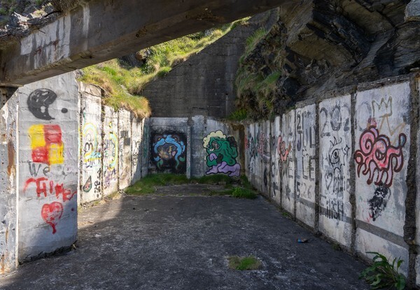  - Traie Meanagh open air swimming baths in Port Erin Isle of Man