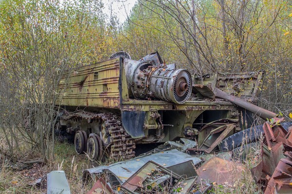 Pripyat Vehicle Graveyard - Chernobyl, Pripyat & Duga Radar