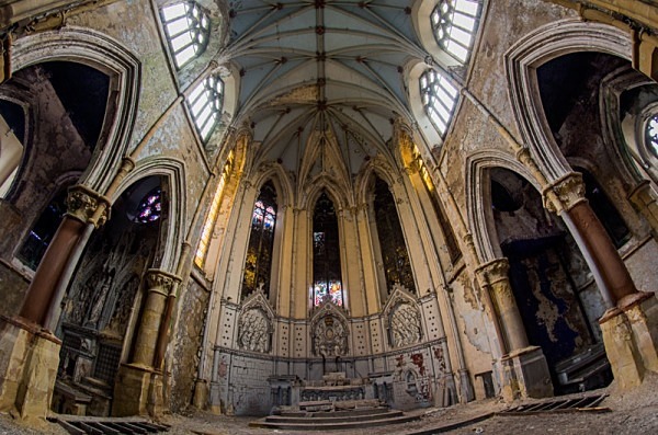 Mount St Mary's Church Leeds urbex urban exploration derelict church mount st mary's Church of the Immaculate Virgin Mary joseph hansom Gothic Revival