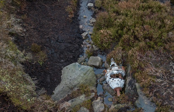 Meteor Wreckage in Meadow Clough - miscellaneous
