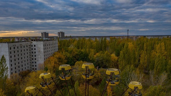 Pripyat Aerial - Chernobyl, Pripyat & Duga Radar