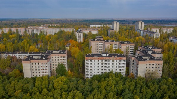 Pripyat Aerial - Chernobyl, Pripyat & Duga Radar