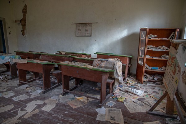 Classs room in remote village - Chernobyl, Pripyat & Duga Radar