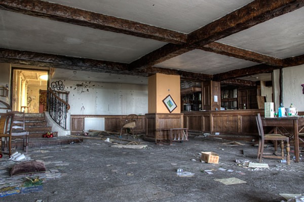 The Moorcock Inn Hotel and Resteraunt moorcock urbex urban exploration slaidburn waddington ribble valley petercostellophotography.com moorcock inn