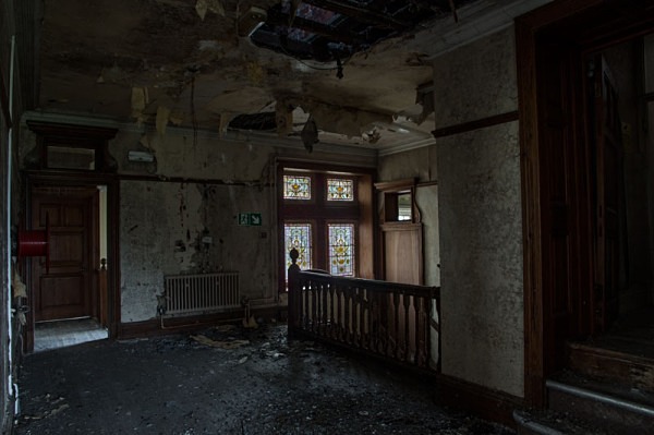 High Royds Hospital asylum urbex urban exploration hospital West Riding Pauper Lunatic Asylum peter costello  High Royds asylum