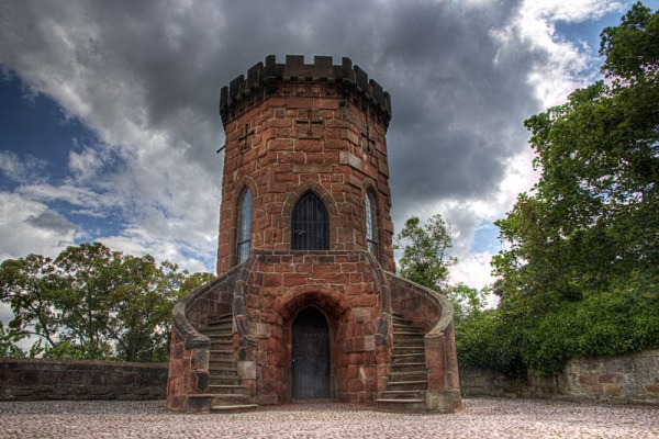 sabrina godess of the severn shrewsbury shropshire river severn the dingle shrewsbuy castle charles darwin