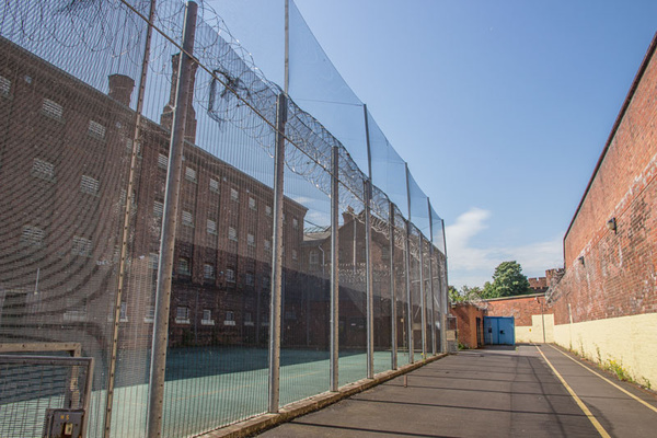 shrewsbury prison urbex urban exploration The Dana HM Prison Shrewsbury Category B/C prison George Riley hanging cell prison abandonded prison