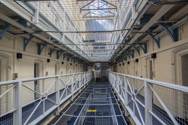 shrewsbury prison urbex urban exploration The Dana HM Prison Shrewsbury Category B/C prison George Riley hanging cell prison abandonded prison