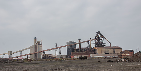 Redcar Steel Works blast furnace Teeside ssi tata steel corus The Redcar steel plant in Teesside Teesside Steelworks urbex urban exploration