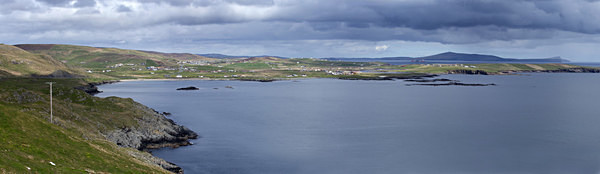 Cunningsburgh pano, May 2016 - Shetland