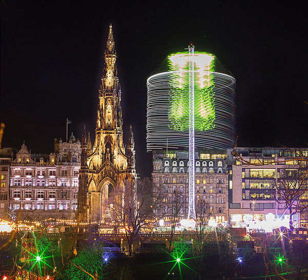 Xmas Carnival, Princes Street - Edinburgh (Auld Reekie)