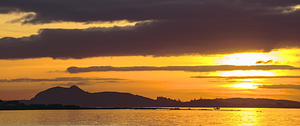 Auld Reekie Skyline from Longniddry - Edinburgh (Auld Reekie)