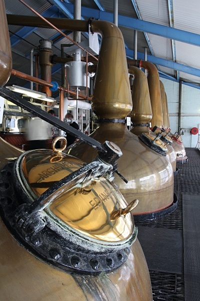 Stills at Laphroaig - Whisky