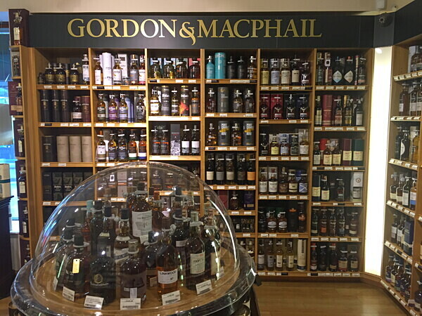 Gordon & Macphail whisky shop, Elgin, February 2018. - Miscellany
