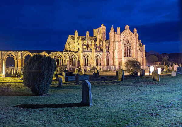 Melrose Abbey - Scottish Landscapes