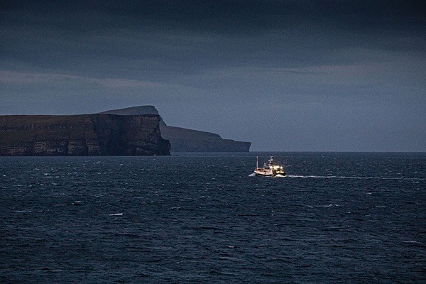 LK174 Avrella, heading home to Lerwick - Shetland