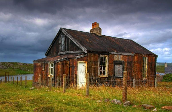 Schoolhouse at Mangurstadh - Isle of Lewis and Harris