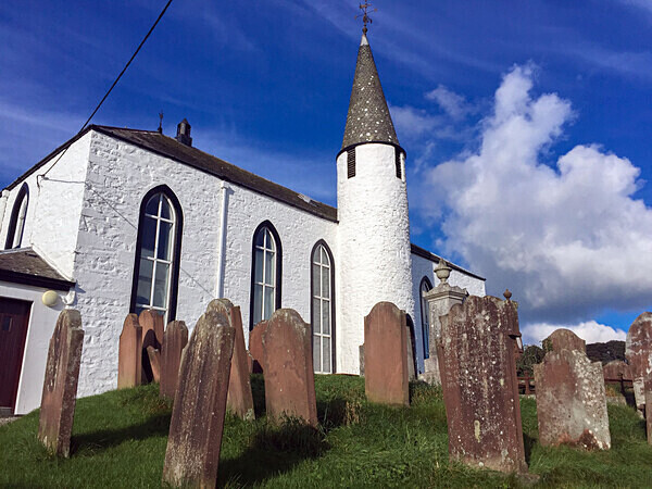 Crossmichael Church, September 2017. - Scottish Landscapes