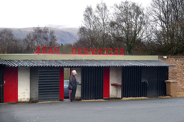 Gate Man at Sauchie - Fitba