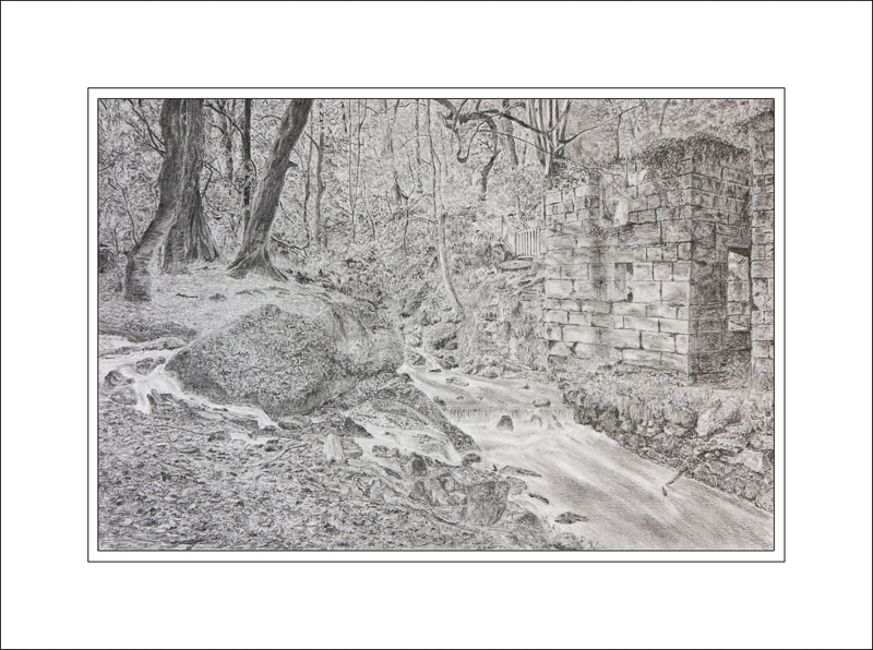Graphite Drawing #3 - Artwork