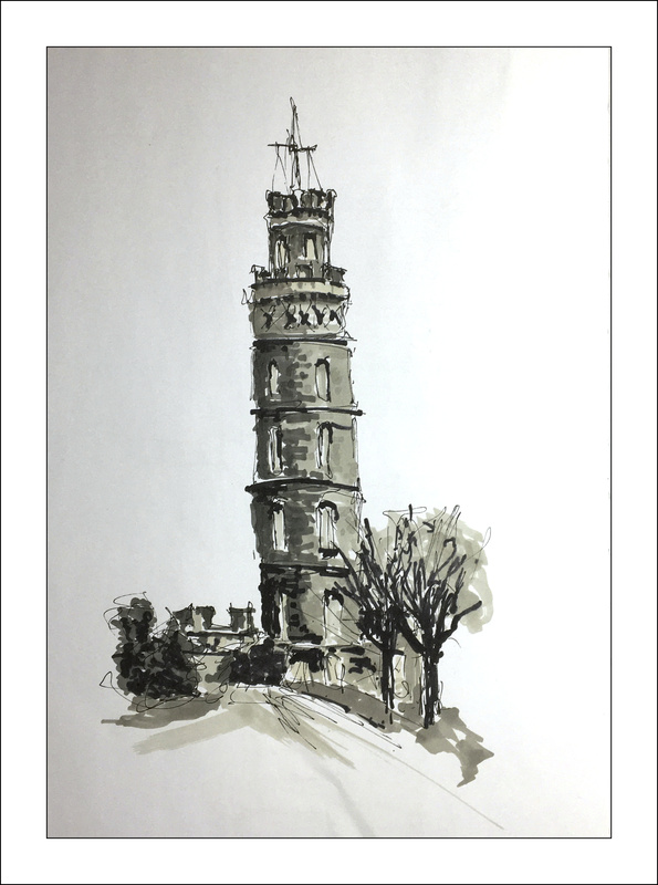 Urban Sketch #2 - Artwork