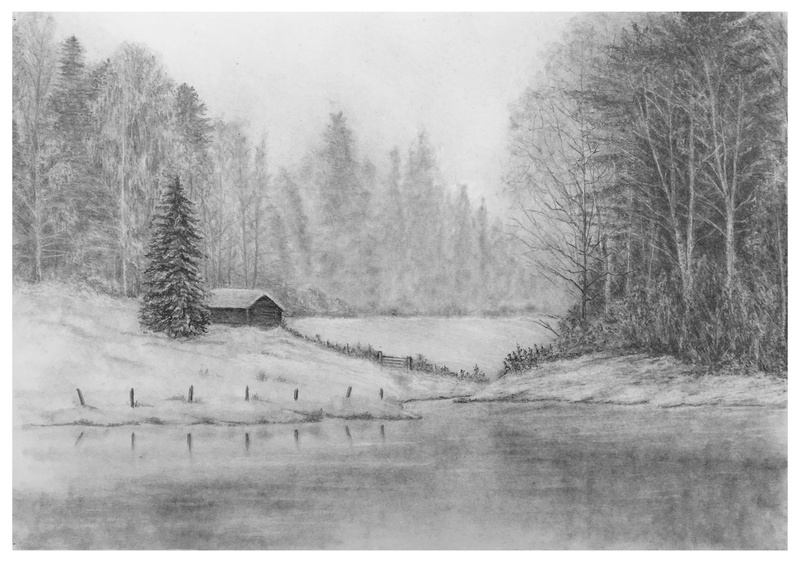 Graphite Drawing #10 - Artwork