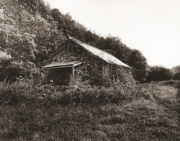 RAILWAY STORAGE SHED,PONT LLANIO MILK FACTORY, Llanio, Ceredigion 2011 - OTHER TYPES RUINS IN CEREDIGION