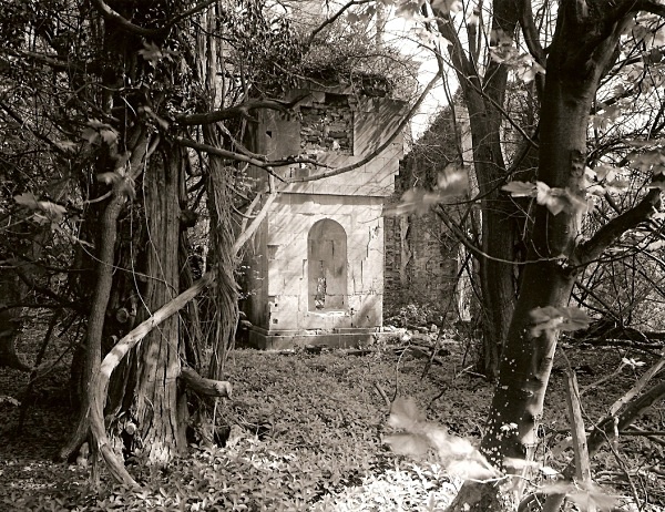 PIERCEFIELD HOUSE ( view of side pavilion), St Arvan's, Gwent