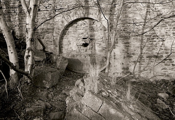 HAFOD ruins, monuments and stables, Pontrhydygroes, Ceredigion