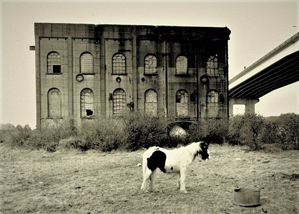 BRITON FERRY IRONWORKS, ENGINE HOUSE, Neath Port Talbot 2017 - THE GLAMORGANS