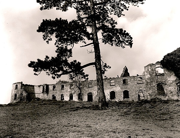 PIERCEFIELD HOUSE ( view of side pavilion), St Arvan's, Gwent