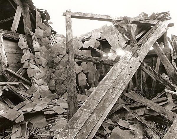 WOODEN BARN, Elan Valley, Rhadnorshire 2010 - OTHER WELSH RUINS