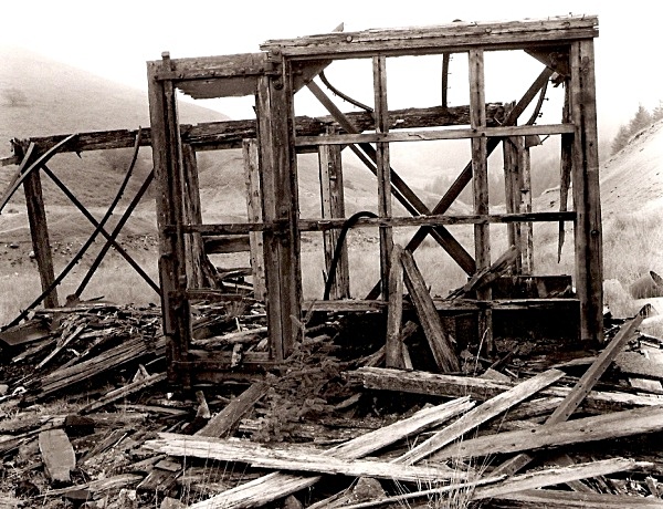 RHANDIRMWYN MINES, Nant-Y-Bai, Near Llyn Brianne, Carmarthenshire 2008 - OTHER WELSH RUINS