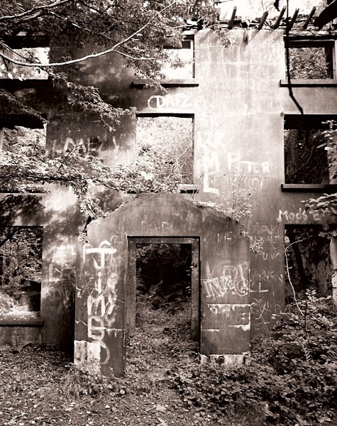 TALYSARN HALL or PLAS DOROTHEA, Nantlle Valley, Caernarvonshire 2009 - CAERNARVONSHIRE