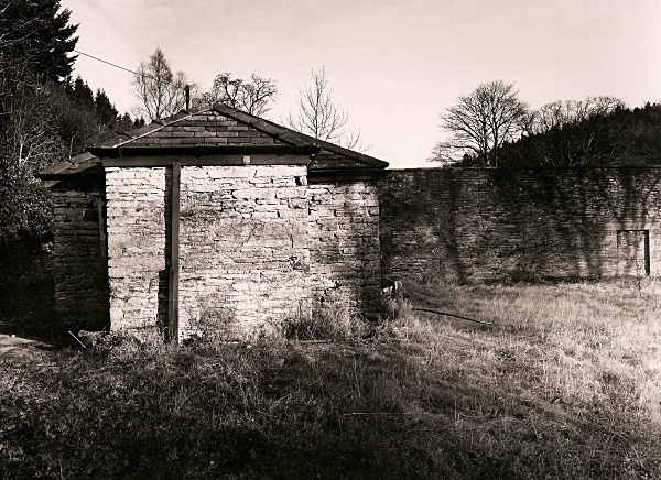 HAFOD ruins, monuments and stables, Pontrhydygroes, Ceredigion