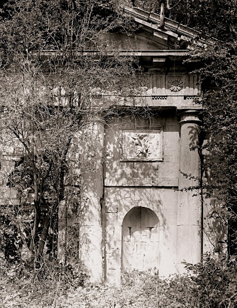 PIERCEFIELD HOUSE ( view of side pavilion), St Arvan's, Gwent