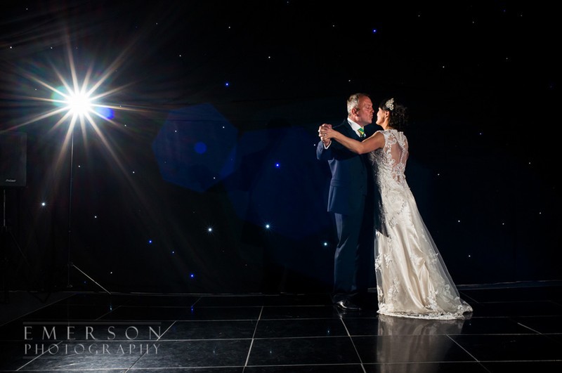 Classy first dance wedding photo