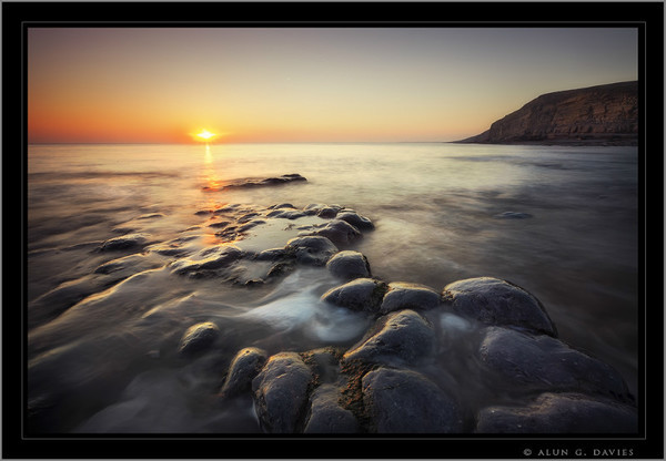 Southerndown Sunset - Arfordir De Cymru / S. Wales Coast