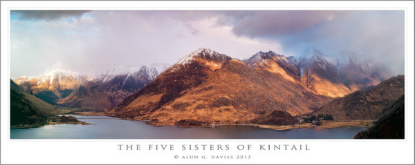The Five Sisters of Kintail - Yr Alban / Scotland