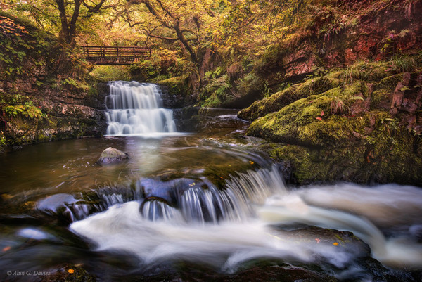 Sgwd Sychryd 1 - Bannau Brycheiniog / Brecon Beacons
