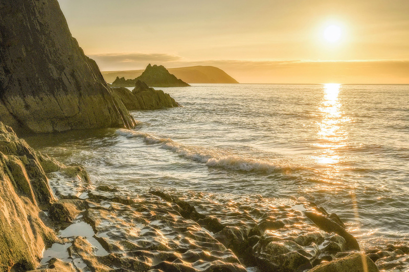 Sunset Newport - Newport Pembrokeshire
