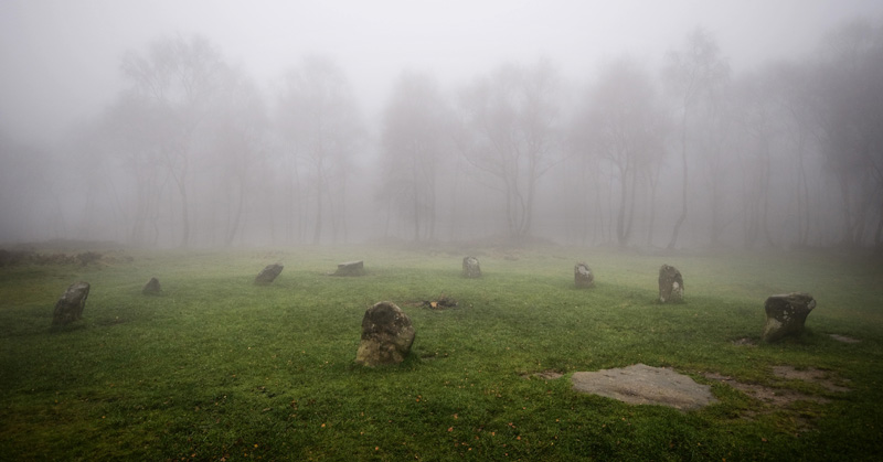 Stanton Moor Nine Ladies - Stanton Moor Landscapes