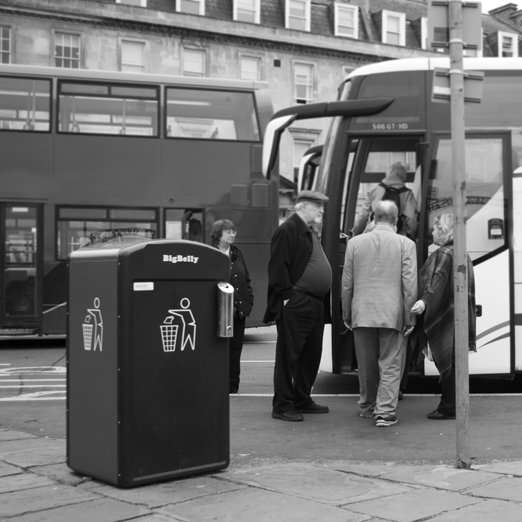 Waste!! Bin! - Street Photography