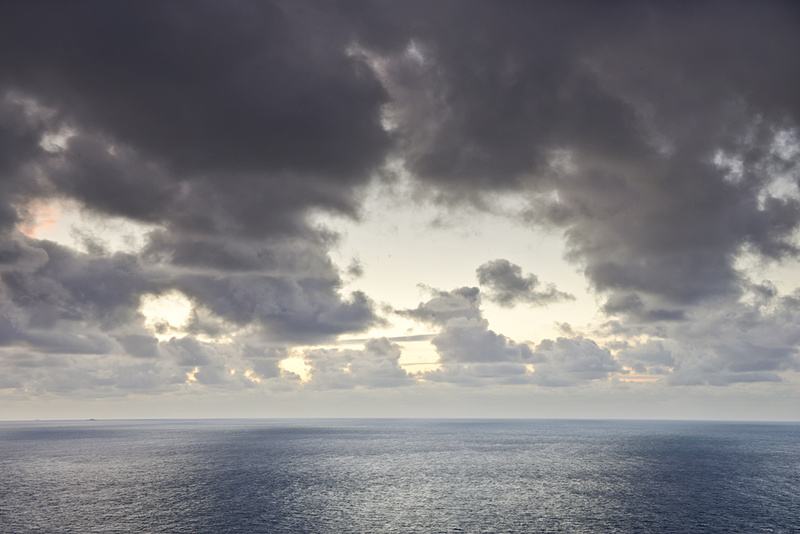 West Wales Sea and Clouds - West Wales