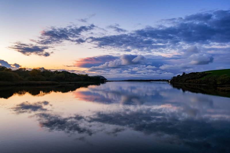 Newport Estuary Reflection - Newport Pembrokeshire