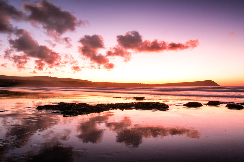 Dinas Head Sunset - Newport Pembrokeshire