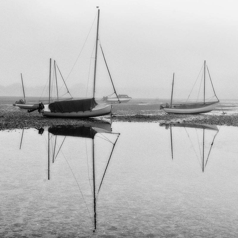 Boats in the Mist - Cards