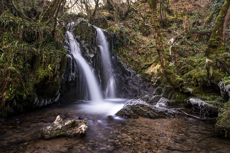 Aberfforest Waterfall Newport Pembrokeshire